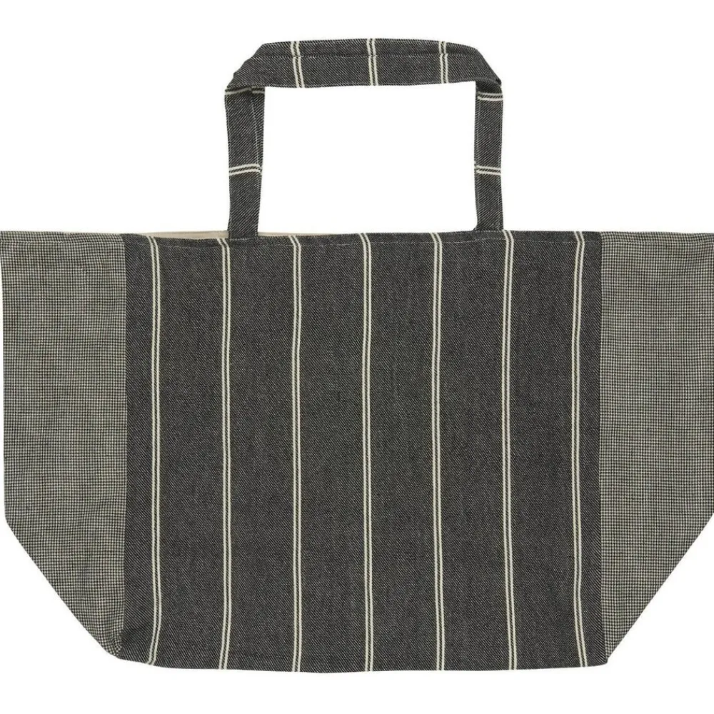 IB Laursen Taschen-Tasche mit Muster reversibel groß