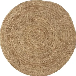 IB Laursen Seegras- & Juteteppiche|Teppiche-Teppich rund natur Jute