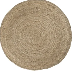 IB Laursen Seegras- & Juteteppiche|Teppiche-Teppich rund natur Jute