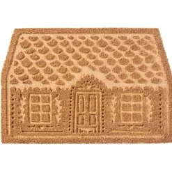 IB Laursen Weihnachtsdeko|Fußmatten & Fußabtreter-Türmatte eingeprägtes Weihnachtshaus, Fußmatte Weihnachten