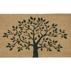 IB Laursen Fußmatten & Fußabtreter-Türmatte Fußmatte mit Baum Motiv, Kokos