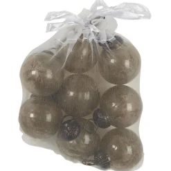 IB Laursen Weihnachtsdeko-Tüte mit 8 Weihnachtskugeln mini