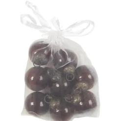 IB Laursen Weihnachtsdeko-Tüte mit 8 Weihnachtskugeln mini