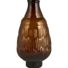 IB Laursen Vasen-Vase mit schrägem Hals und kleinem Fuß mundgeblasen