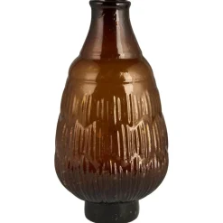 IB Laursen Vasen-Vase mit schrägem Hals und kleinem Fuß mundgeblasen
