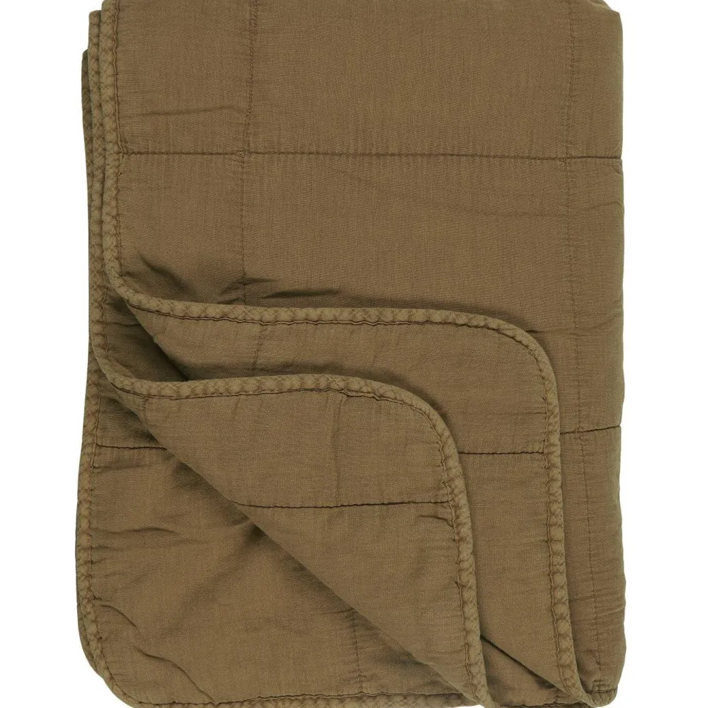 IB Laursen Decken & Plaids|Garten-Textilien-Vintage Quilt unifarben