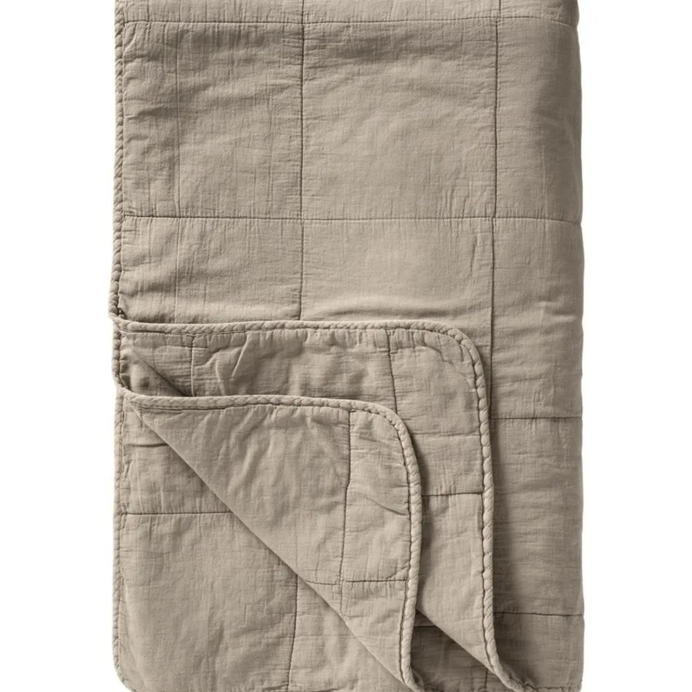 IB Laursen Decken & Plaids|Garten-Textilien-Vintage Quilt unifarben