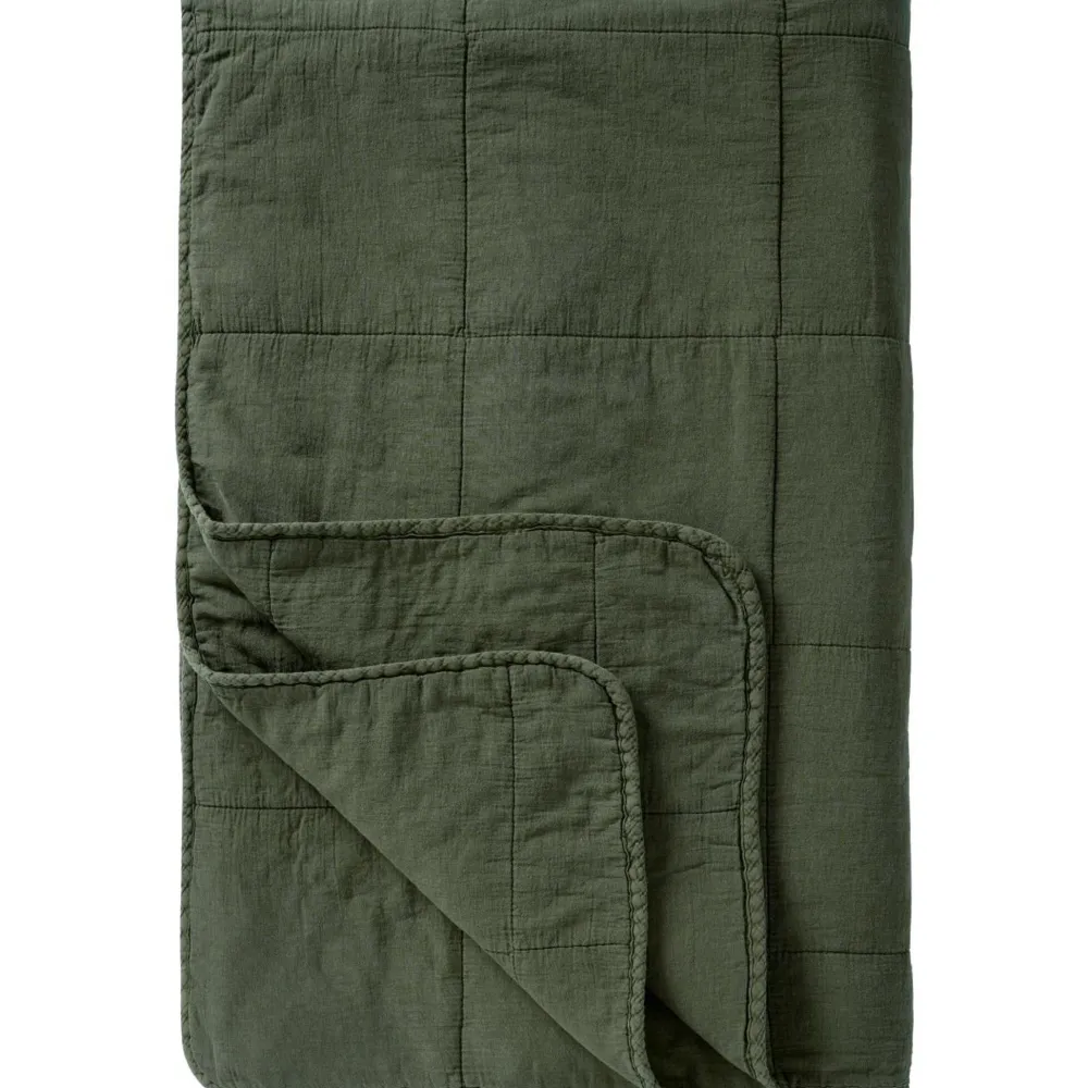 IB Laursen Decken & Plaids|Garten-Textilien-Vintage Quilt unifarben