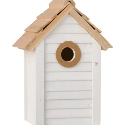 IB Laursen Vogelzubehör-Vogelhaus aus Holz mit Reinigungsklappe