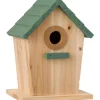 IB Laursen Vogelzubehör-Vogelhäuschen aus Holz mit Reinigungsklappe