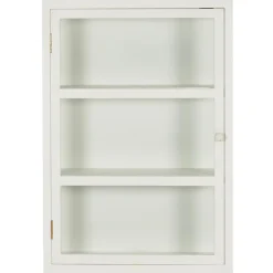 IB Laursen Schränke-Wandschrank Gilleleje mit 3 Ablagen und 3 Glasseiten