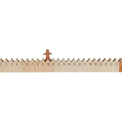 IB Laursen Weihnachtsdeko-Weihnachtskalender 1-24 aus Holz