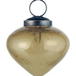 Ib Laursen Weihnachtsdeko-Weihnachtskugel bubbled Glas zwiebelförmig