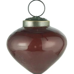 Ib Laursen Weihnachtsdeko-Weihnachtskugel bubbled Glas zwiebelförmig