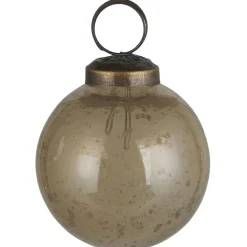 IB Laursen Weihnachtsdeko-Weihnachtskugel Glas pebbled