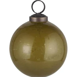 IB Laursen Weihnachtsdeko-Weihnachtskugel Glas pebbled