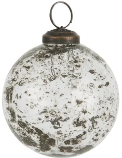 IB Laursen Weihnachtsdeko-Weihnachtskugel Glas pebbled