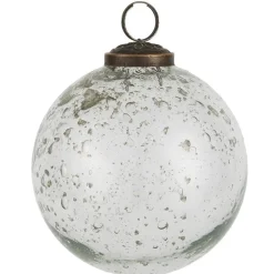 IB Laursen Weihnachtsdeko-Weihnachtskugel Glas pebbled
