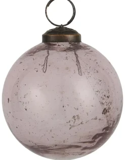 IB Laursen Weihnachtsdeko-Weihnachtskugel Glas pebbled
