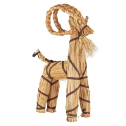 IB Laursen Weihnachtsdeko|Deko-Objekte & Figuren-Weihnachtsziege aus Stroh