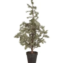 IB Laursen Weihnachtsdeko|Kunstblumen & Kunstpflanzen-Zederbaum im Topf
