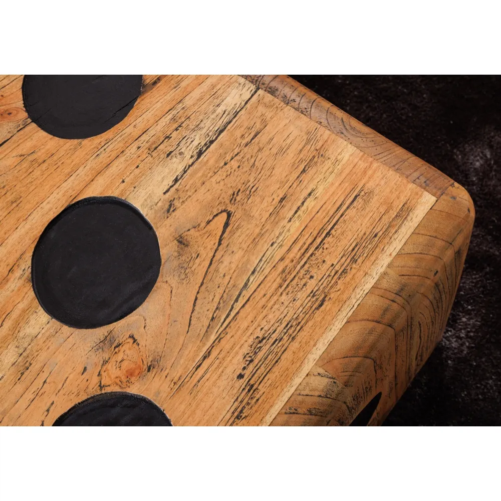 Invicta Beistelltische & Couchtische|Hocker & Poufs-Beistelltisch, Hocker Cube Würfel