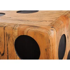 Invicta Beistelltische & Couchtische|Hocker & Poufs-Beistelltisch, Hocker Cube Würfel