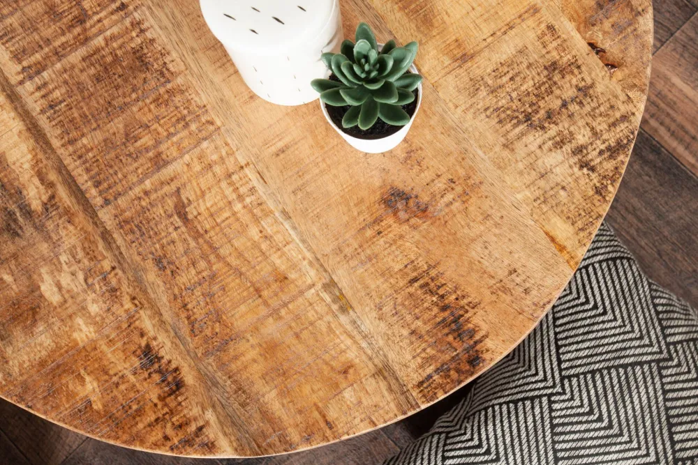 Invicta Beistelltische & Couchtische-Couchtisch Factory Loft Mango
