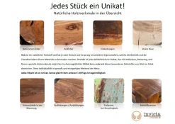 Invicta Beistelltische & Couchtische-Couchtisch Factory Loft Mango