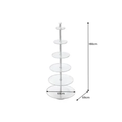 Invicta Etageren & Kuchenplatten|Geschirr & Tischdeko Skandinavisch-Etagere Abstract XL mit 6 Tabletts