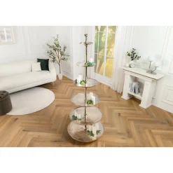 Invicta Etageren & Kuchenplatten|Geschirr & Tischdeko Skandinavisch-Etagere Abstract XL mit 6 Tabletts