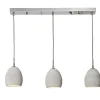 Invicta Deckenlampen-Hängeleuchte Cement grau 3er