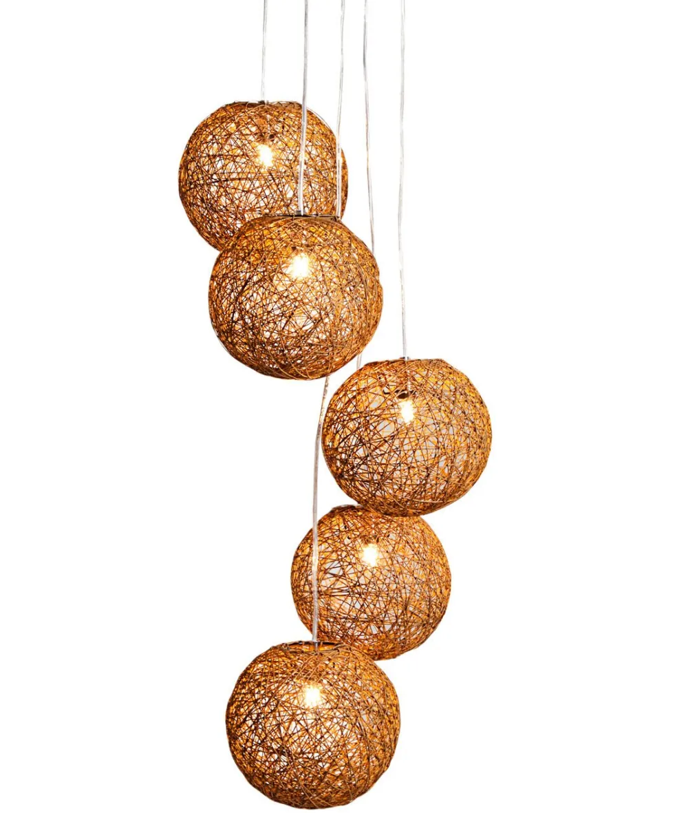 Invicta Deckenlampen-Hängeleuchte Cocooning Pearls 5er