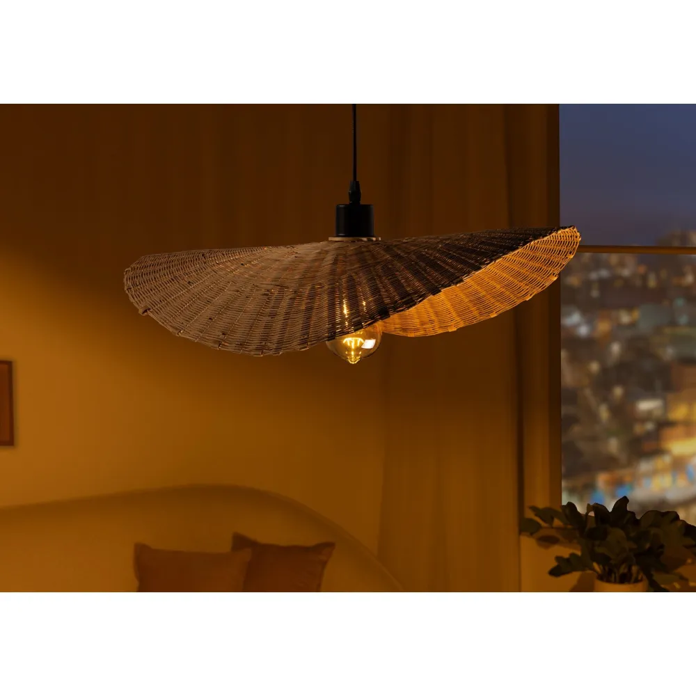 Invicta Deckenlampen-Pendellampe Organic Living 2 Bambus