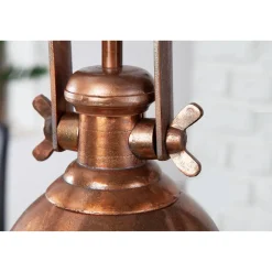 Invicta Deckenlampen-Pendelleuchte Industrial Kupfer meliert