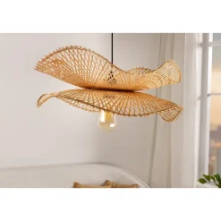 Invicta Deckenlampen-Pendelleuchte Organic Living 3 Bambus