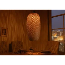 Invicta Deckenlampen-Pendelleuchte Organic Living 4 Bambus