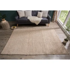 Invicta Teppiche-Teppich Wolle 240x160cm beige