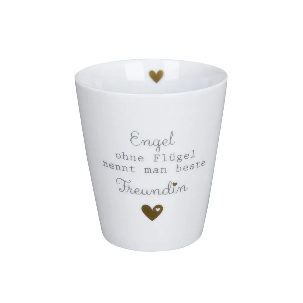 Krasilnikoff Becher, Tassen & Cups|Geschirr & Tischdeko Skandinavisch-Becher, Happy Mug, Ein Engel ohne Flügel