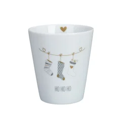 Krasilnikoff Weihnachtsdeko|Becher, Tassen & Cups-Becher Happy Mug, Ho Ho Ho