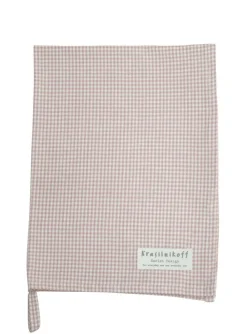 Krasilnikoff Geschirrtücher-Geschirrhandtuch kleinkariert aus Baumwolle