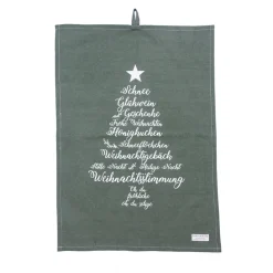 Krasilnikoff Weihnachtsdeko|Geschirrtücher-Geschirrhandtuch Christmas Words