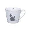 Krasilnikoff Becher, Tassen & Cups|Geschirr & Tischdeko Skandinavisch-Happy Cup Animal Love aus Porzellan