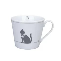 Krasilnikoff Becher, Tassen & Cups|Geschirr & Tischdeko Skandinavisch-Happy Cup Animal Love aus Porzellan