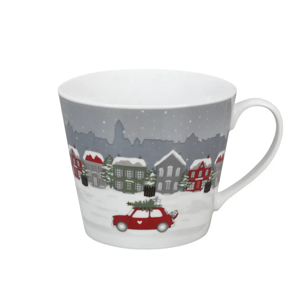 Krasilnikoff Becher, Tassen & Cups|Geschirr & Tischdeko Skandinavisch-Happy Cup Driving in the city