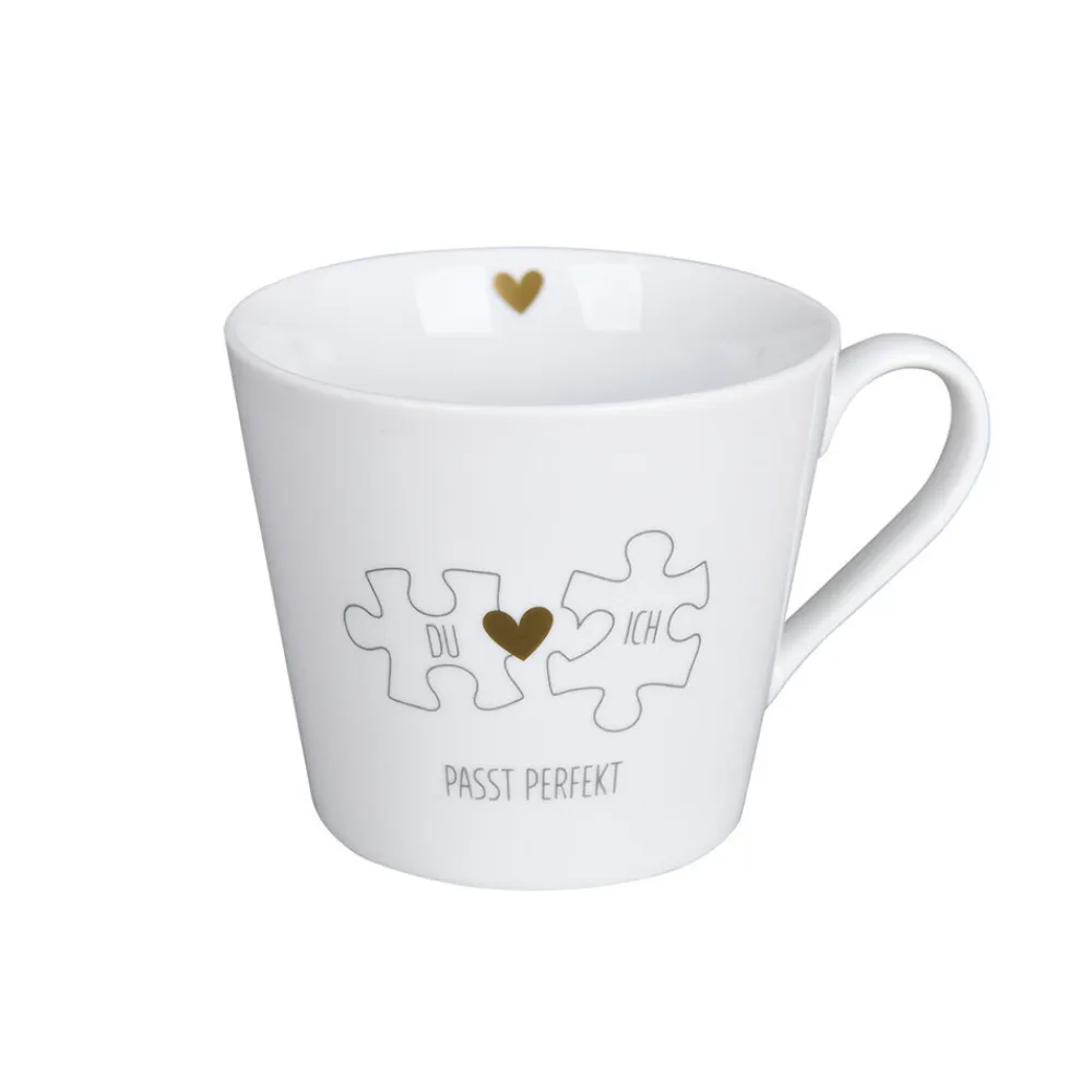 Krasilnikoff Becher, Tassen & Cups|Geschirr & Tischdeko Skandinavisch-Happy Cup, Du Ich passt perfekt