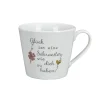 Krasilnikoff Becher, Tassen & Cups|Geschirr & Tischdeko Skandinavisch-Happy Cup, Glück ist eine Schwester wie dich zu haben