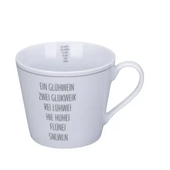Krasilnikoff Becher, Tassen & Cups|Geschirr & Tischdeko Skandinavisch-Happy Cup Glühwein aus Porzellan