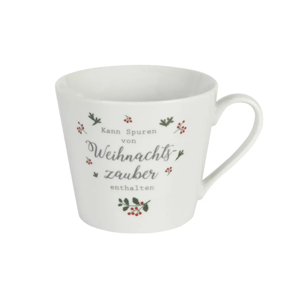 Krasilnikoff Becher, Tassen & Cups|Geschirr & Tischdeko Skandinavisch-Happy Cup, Kann Spuren von Weihnachtszauber enthalten