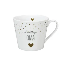 Krasilnikoff Becher, Tassen & Cups|Geschirr & Tischdeko Skandinavisch-Happy Cup Lieblings Oma